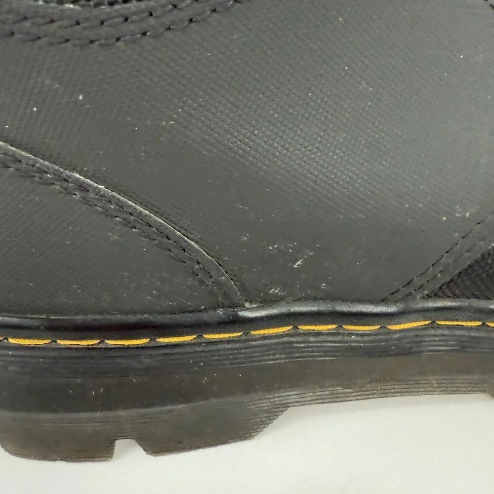 DR. MARTENS RAKIM UTILITY CHUKKA BOOTS Black Canvas Gorpcore Preppy SIZE Men 13